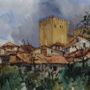 C.01.021	'Medina de Pomar. Las Torres de los Velasco'.	Medina de Pomar(Burgos)	8-1999	24,5x32	 Museo de la Ferias de Medina del Campo 
